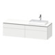 Duravit Meuble sous lavabo L-Cube 162x55x48,2 cm, 2 tiroirs, blanc mat-1