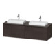 Duravit Meuble sous-lavabo L-Cube 162x55x48,2 cm, 2 tiroirs, gris clair, système d'ouverture k-1
