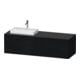 Duravit Meuble sous lavabo L-Cube 162x55x48,2 cm, 2 tiroirs, wd, AS gauche, blanc œuf-1