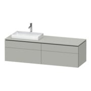 Duravit Meuble sous lavabo L-Cube 162x55x48,2 cm, 2 tiroirs, wd, AS L, bg ma