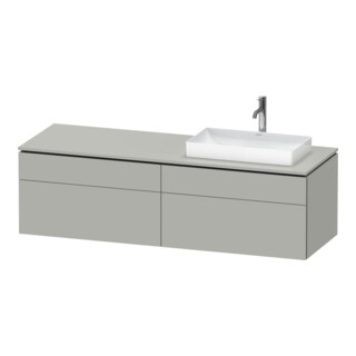 Duravit Meuble sous-lavabo L-Cube 162x55x48,2 cm, 2 tiroirs, wd, AS R, bg ma
