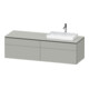 Duravit Meuble sous-lavabo L-Cube 162x55x48,2 cm, 2 tiroirs, wd, AS R, bg ma-1