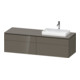 Duravit Meuble sous lavabo L-Cube 162x55x48,2 cm, 2 tiroirs, wd, AS R, f Gr hgl-1