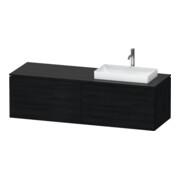 Duravit Meuble sous lavabo L-Cube 162x55x48,2 cm, 2 tiroirs, wd, AS re, blanc œuf-1