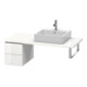 Duravit Meuble sous lavabo L-Cube 32x54,7 cm, blanc brillant, 2 tiroirs-1