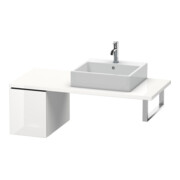 Duravit Meuble sous lavabo L-Cube 32x54,7 cm, blanc œuf, 1 tiroir, pour console-4