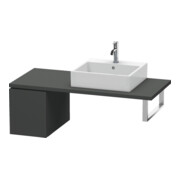 Duravit Meuble sous lavabo L-Cube 32x54,7 cm, graph ma, avec console, 1 tiroir-1