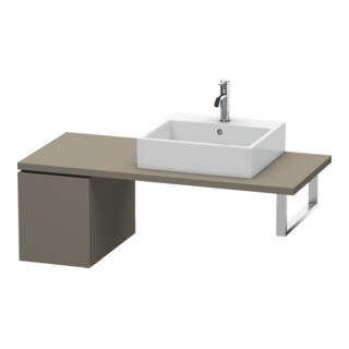 Duravit Meuble sous lavabo L-Cube 32x54,7 cm, gris mat, 1 tiroir
