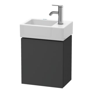 Duravit Meuble sous lavabo L-Cube 36,4x24,1x40 cm, suspendu, porte gauche, graph ma