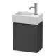 Duravit Meuble sous lavabo L-Cube 36,4x24,1x40 cm, suspendu, porte gauche, graph ma-1