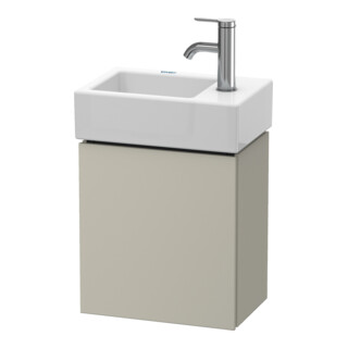 Duravit Meuble sous lavabo L-Cube 36,4x24,1x40 cm, suspendu, porte gauche, Tau mat