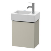 Duravit Meuble sous lavabo L-Cube 36,4x24,1x40 cm, suspendu, porte gauche, Tau mat