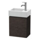 Duravit Meuble sous lavabo L-Cube 36,4x24,1x40 cm, wd, porte droite, chêne foncé mat-1