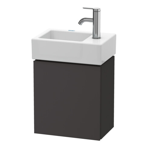 Duravit Meuble sous lavabo L-Cube 36,4x24,1x40 cm, wd, porte droite, graph mat