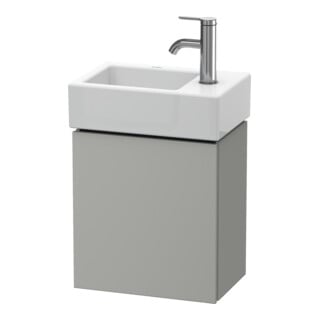 Duravit Meuble sous lavabo L-Cube 36,4x24,1x40cm, wd, porte droite, béton gris mat