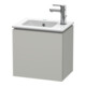 Duravit Meuble sous-lavabo L-Cube 42x29,4x40 cm, suspendu, porte droite, béton gris-1