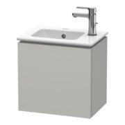 Duravit Meuble sous-lavabo L-Cube 42x29,4x40 cm, suspendu, porte droite, béton gris-1