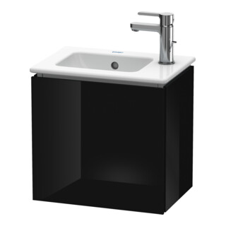 Duravit Meuble sous lavabo L-Cube 42x29,4x40 cm, suspendu, porte droite, blanc brillant