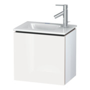 Duravit Meuble sous lavabo L-Cube 42x29,4x40 cm, suspendu, porte droite, blanc brillant-3