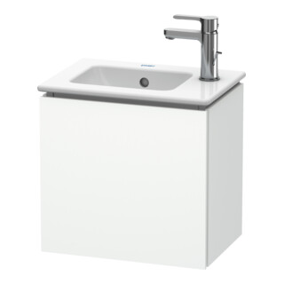 Duravit Meuble sous-lavabo L-Cube 42x29,4x40 cm, suspendu, porte droite, blanc mat