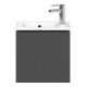 Duravit Meuble sous lavabo L-Cube 42x29,4x40 cm, suspendu, porte droite, graphite mat
