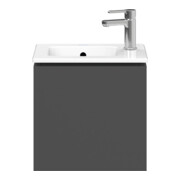 Duravit Meuble sous lavabo L-Cube 42x29,4x40 cm, suspendu, porte droite, graphite mat-4