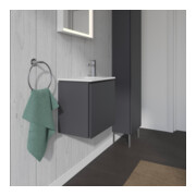 Duravit Meuble sous lavabo L-Cube 42x29,4x40 cm, suspendu, porte droite, graphite mat-4