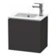 Duravit Meuble sous lavabo L-Cube 42x29,4x40 cm, suspendu, porte droite, graphite mat-1