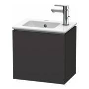 Duravit Meuble sous lavabo L-Cube 42x29,4x40 cm, suspendu, porte droite, graphite mat-1