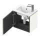 Duravit Meuble sous lavabo L-Cube 42x29,4x40 cm, suspendu, porte gauche, blanc brillant