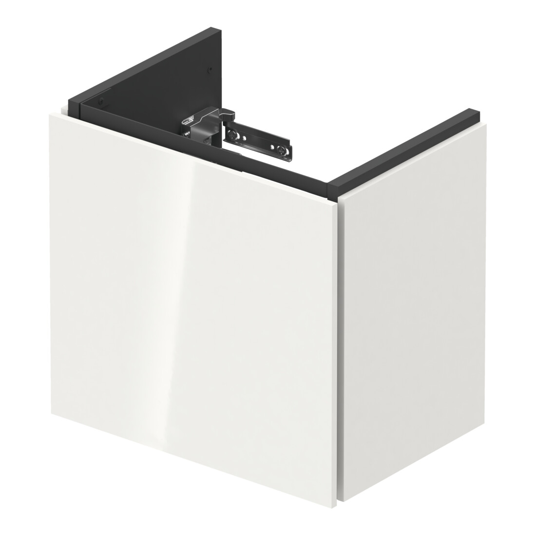 Duravit Meuble sous lavabo L-Cube 42x29,4x40 cm, suspendu, porte gauche, blanc brillant