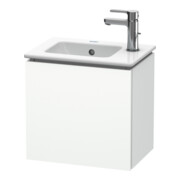 Duravit Meuble sous lavabo L-Cube 42x29,4x40 cm, suspendu, porte gauche, blanc mat