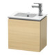 Duravit Meuble sous-lavabo L-Cube 42x29,4x40 cm, suspendu, porte gauche, chêne médium-1