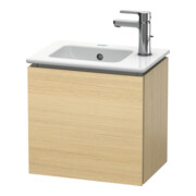Duravit Meuble sous-lavabo L-Cube 42x29,4x40 cm, suspendu, porte gauche, chêne médium