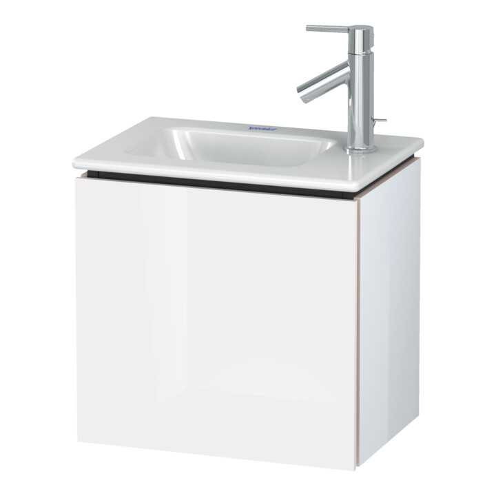 Duravit Meuble sous lavabo L-Cube 42x29,4x40 cm, suspendu, porte gauche, lin