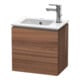 Duravit Meuble sous lavabo L-Cube 42x29,4x40 cm, suspendu, porte gauche, noyer naturel-1