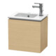 Duravit Meuble sous-lavabo L-Cube 42x29,4x40 cm, suspendu, T g, chêne naturel-1