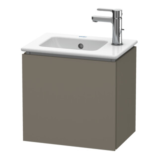 Duravit Meuble sous lavabo L-Cube 42x29,4x40 cm, wd, porte D, charnières à droite, gris mat