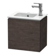 Duravit Meuble sous lavabo L-Cube 42x29,4x40 cm, wd, porte gauche, chêne foncé mat