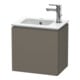 Duravit Meuble sous lavabo L-Cube 42x29,4x40cm, bois, porte gauche, finition satinée-1