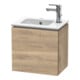Duravit Meuble sous-lavabo L-Cube 42x29,4x40cm, suspendu, porte gauche, blanc perle-1