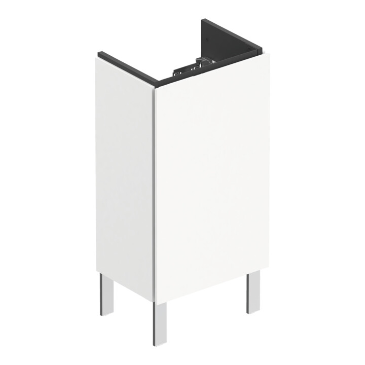 Duravit Meuble sous lavabo L-Cube 42x29,4x70,4 cm, deb., porte dr., blanc mat