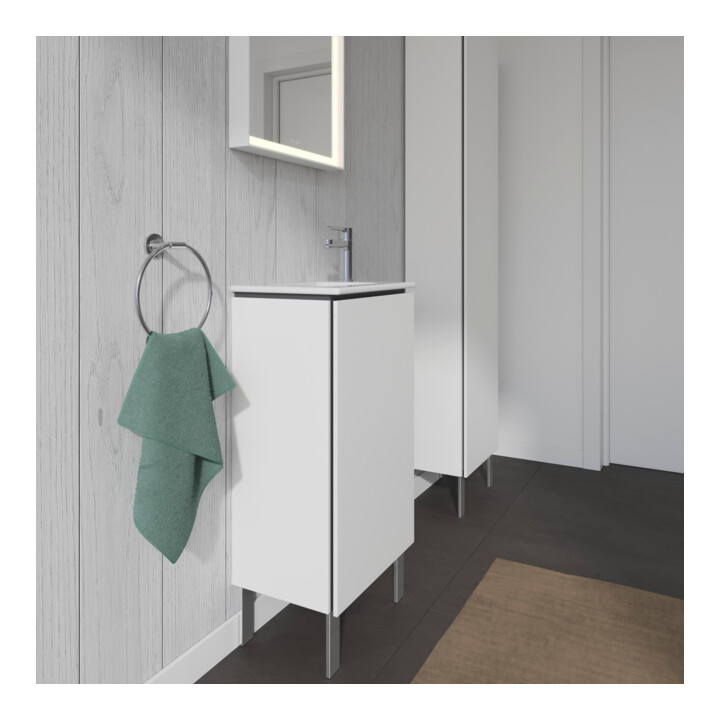 Duravit Meuble sous lavabo L-Cube 42x29,4x70,4 cm, deb., porte dr., blanc mat