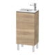 Duravit Meuble sous-lavabo L-Cube 42x29,4x70,4 cm, deb., porte droite, marbre œuf-1