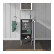 Duravit Meuble sous-lavabo L-Cube 42x29,4x70,4 cm, deb., porte g., blanc brillant-2