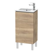 Duravit Meuble sous-lavabo L-Cube 42x29,4x70,4 cm, deb., porte g., blanc œuf marbré-1