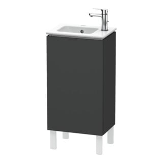 Duravit Meuble sous lavabo L-Cube 42x29,4x70,4 cm, deb., porte g., gris mat
