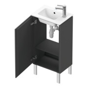 Duravit Meuble sous lavabo L-Cube 42x29,4x70,4 cm, deb., porte g., gris mat-2