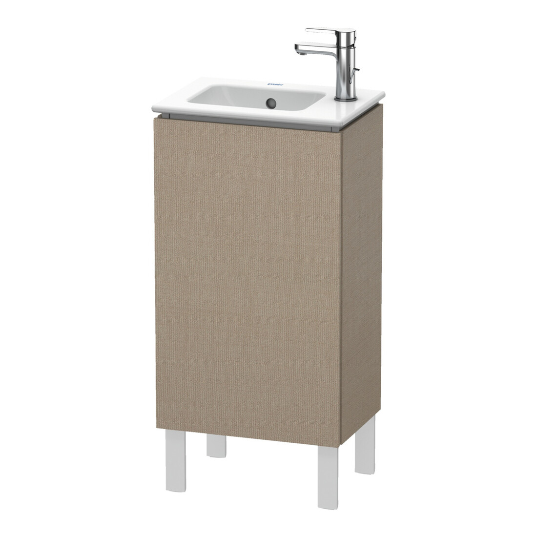 Duravit Meuble sous lavabo L-Cube 42x29,4x70,4 cm, debout, porte gauche, lin