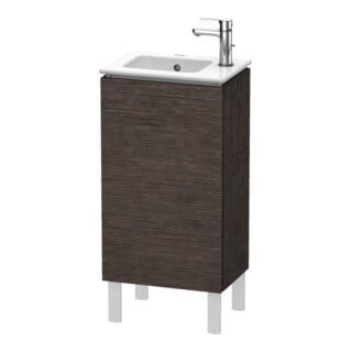 Duravit Meuble sous lavabo L-Cube 42x29,4x70,4 cm, st, porte g, chêne foncé mat